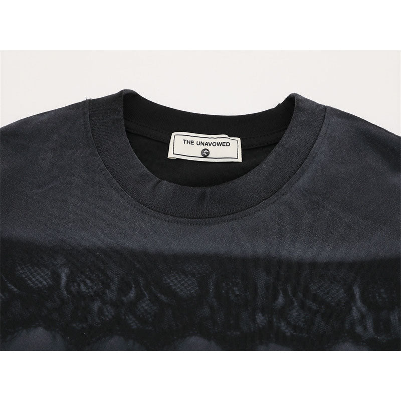 US drip outfits Summer Vintage Casual Loose Short Sleeve T-Shirts