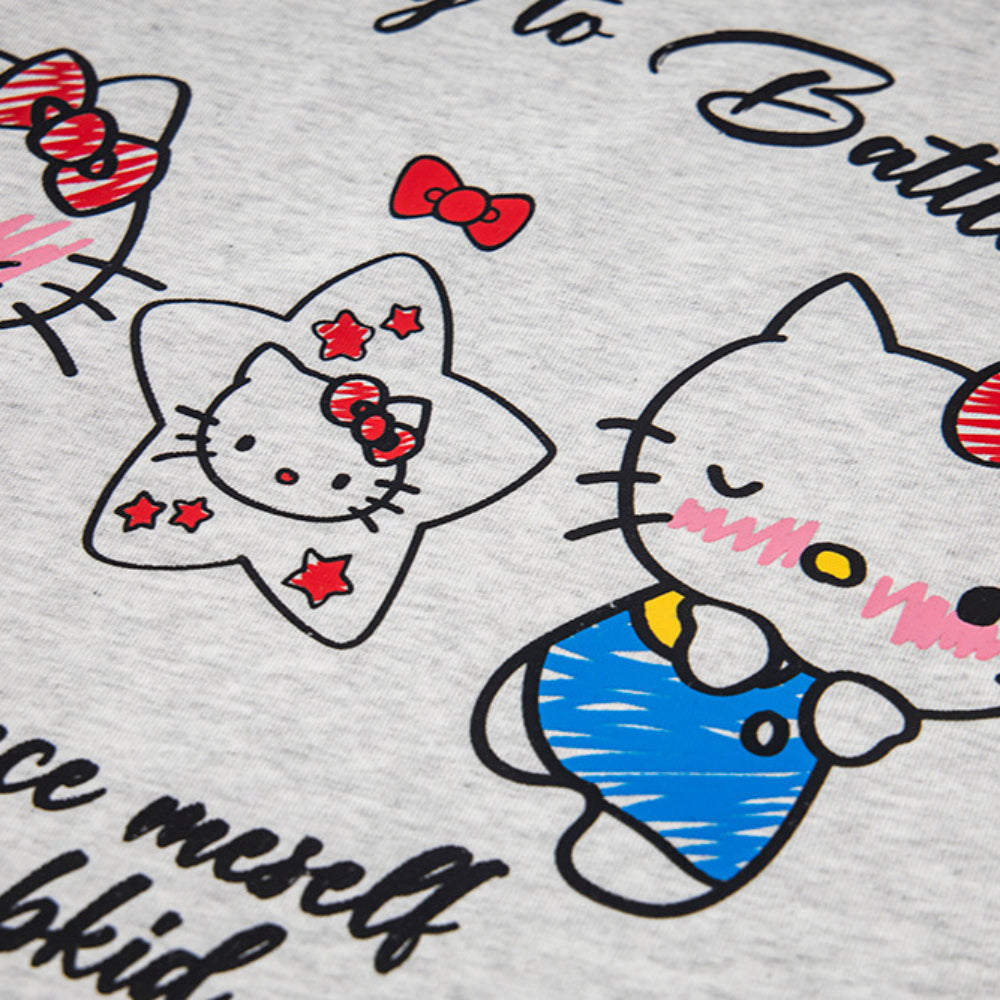 T shirt vintage usa vintage hello kitty short sleeve t-shirt summer loose casual top