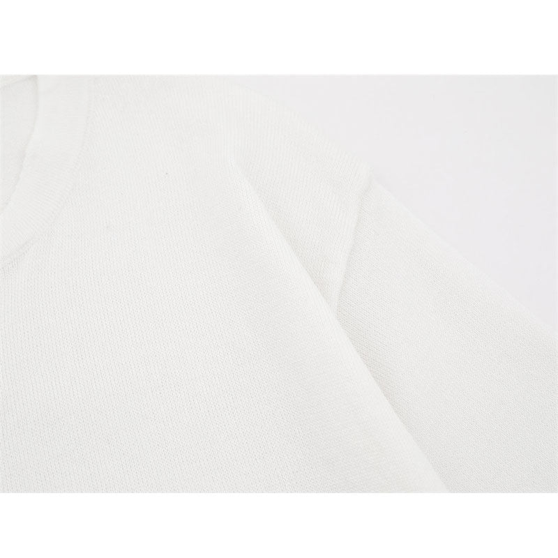 US drip outfits Summer Vintage Casual Loose Short Sleeve T-Shirts