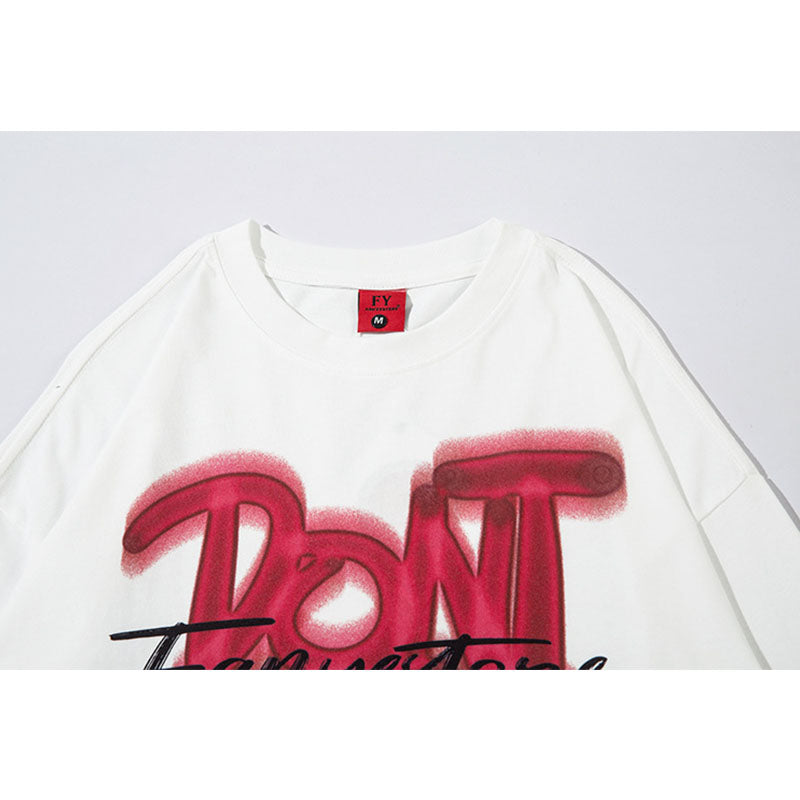 Marcas De Streetwear Graffiti Long Sleeve T-Shirt Oversize Autumn Top