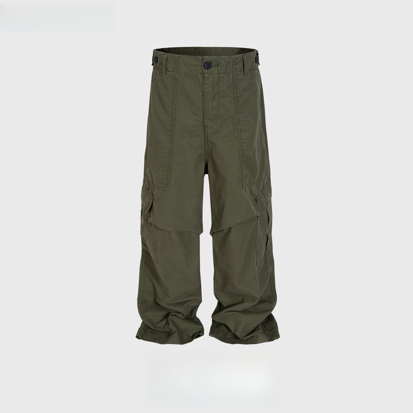 Rock Revival Jeans Multi-Pocket Overalls Straight Casual Pants