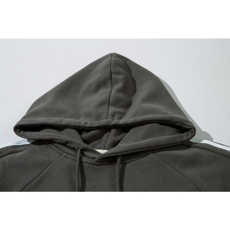 Streetwear Hoodie Vintage do gradual change hooded sweater embroidered hoodie