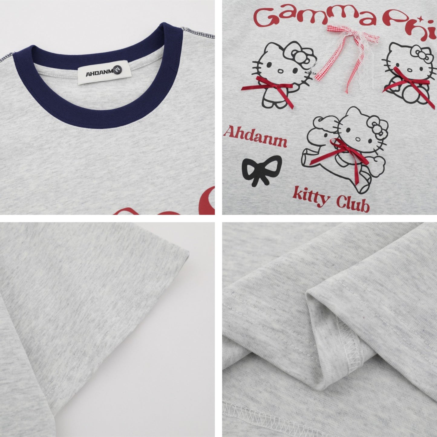 Nyc T Shirt Vintage Cartoon Foam Printed Short Sleeve T-Shirt Summer Loose Top
