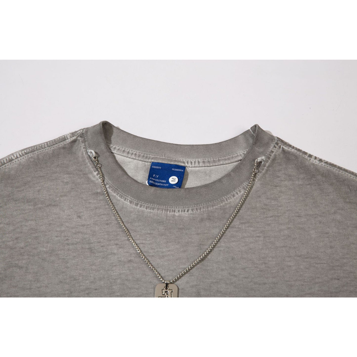 Hip hop shirt summer wash t-shirt short sleeve