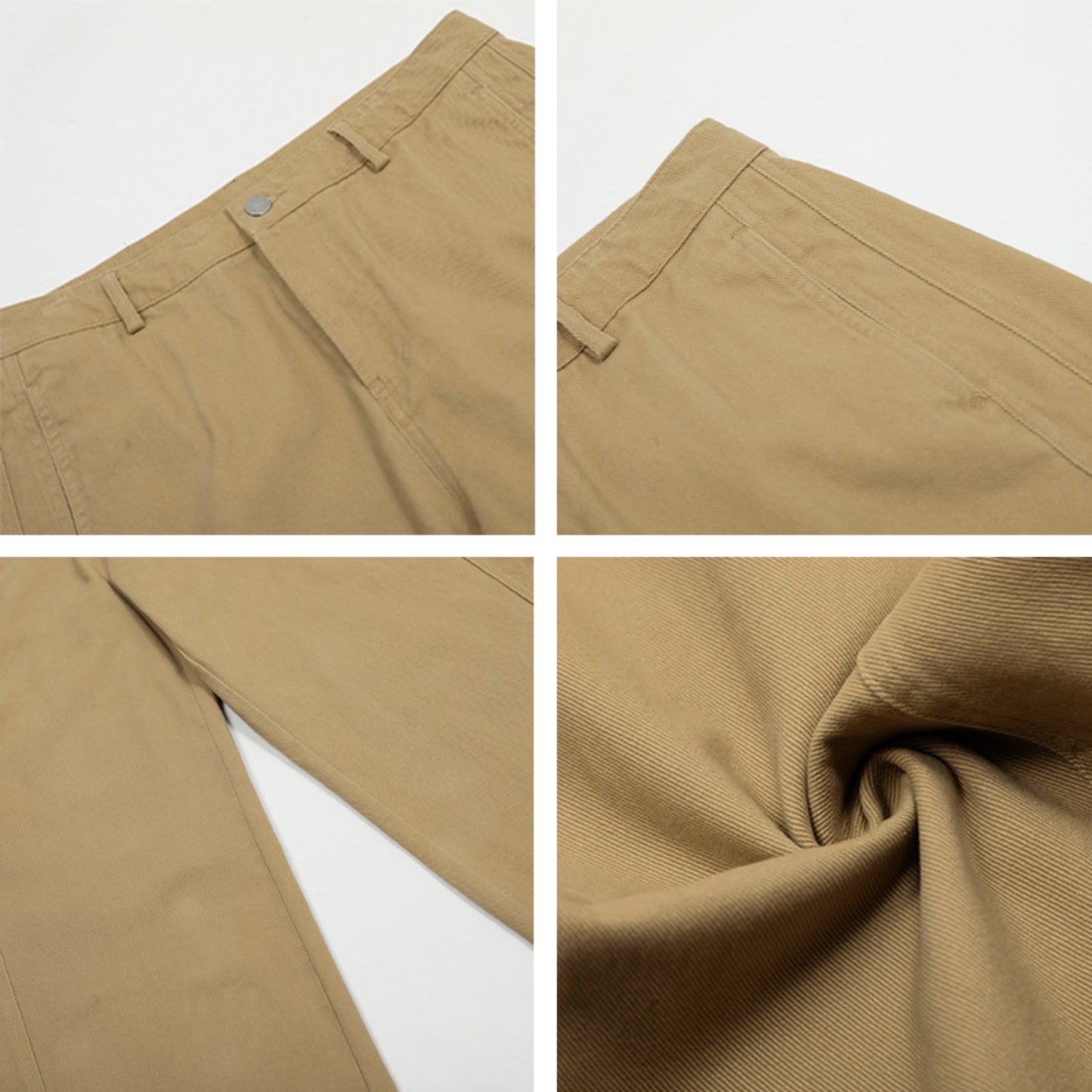 Hip Hop Pants For Boys Vintage Straight Simple Overalls Trousers