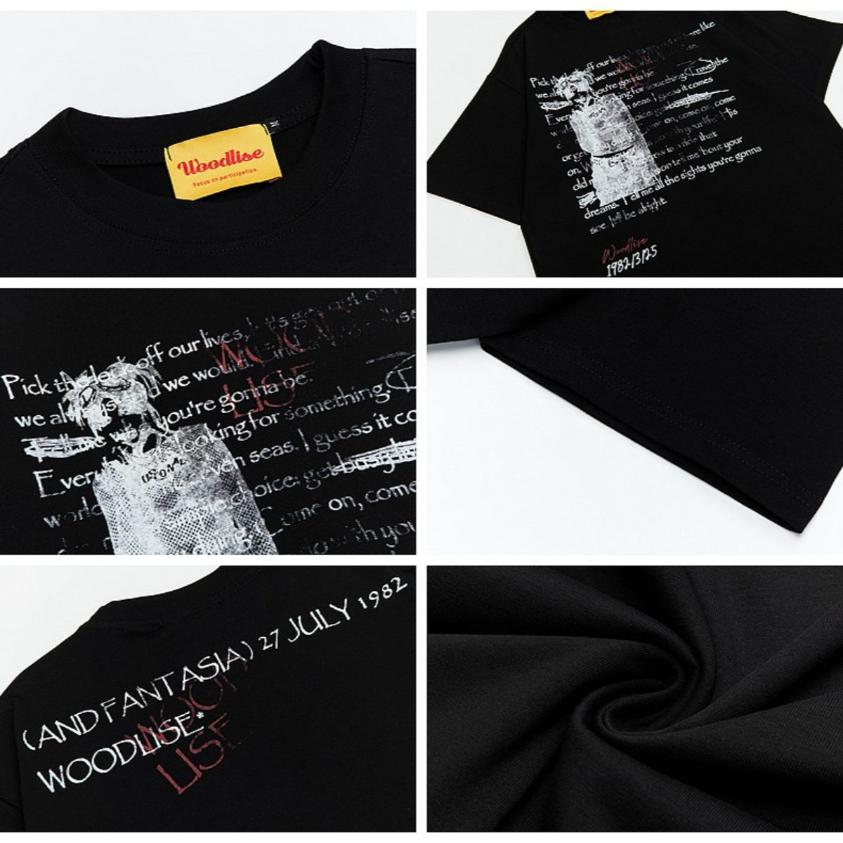 90s West Coast Hip Hop Fashion T Shirts Graffiti Short Sleeve T-Shirts