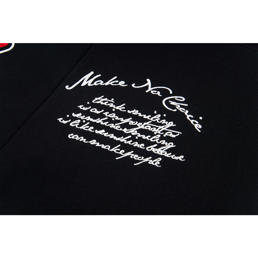 Hip Hop Clothes New York Vintage Cute Lamb Embroidered Short Sleeve T-Shirt Summer Oversize Casual Top