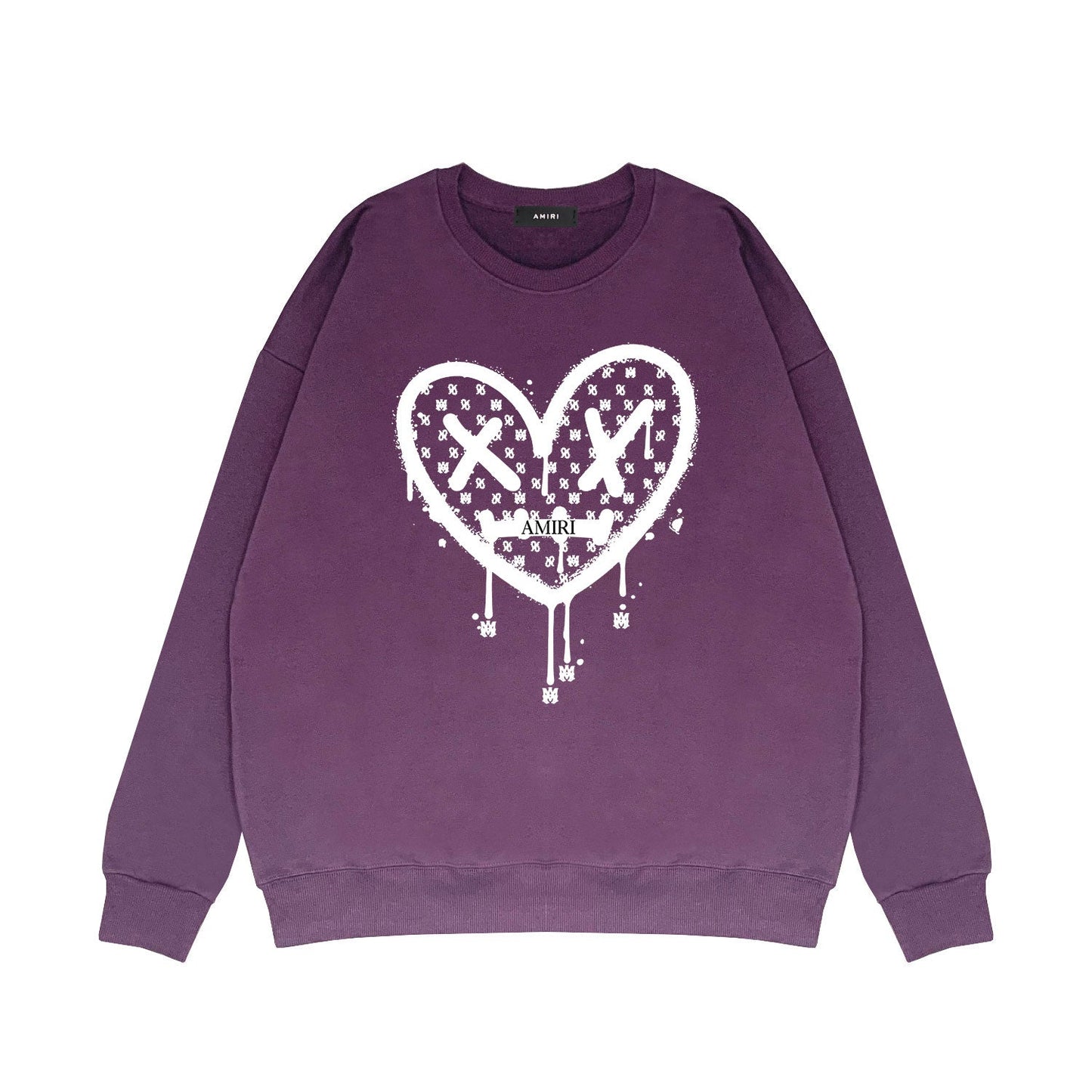 Amiri Sweatshirt Printed Trendy Pure Cotton