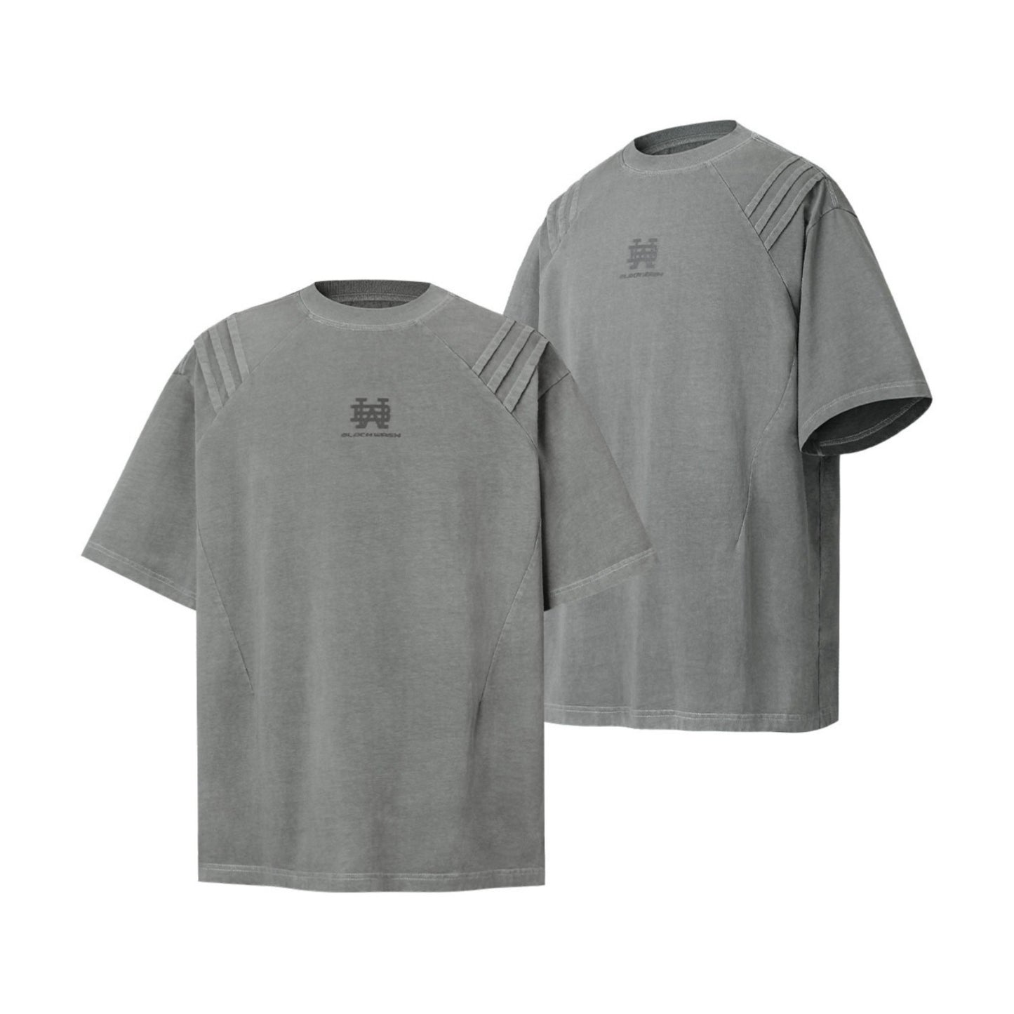 Unisex T-shirts Summer Men's Wash Short Sleeve T-Shirt