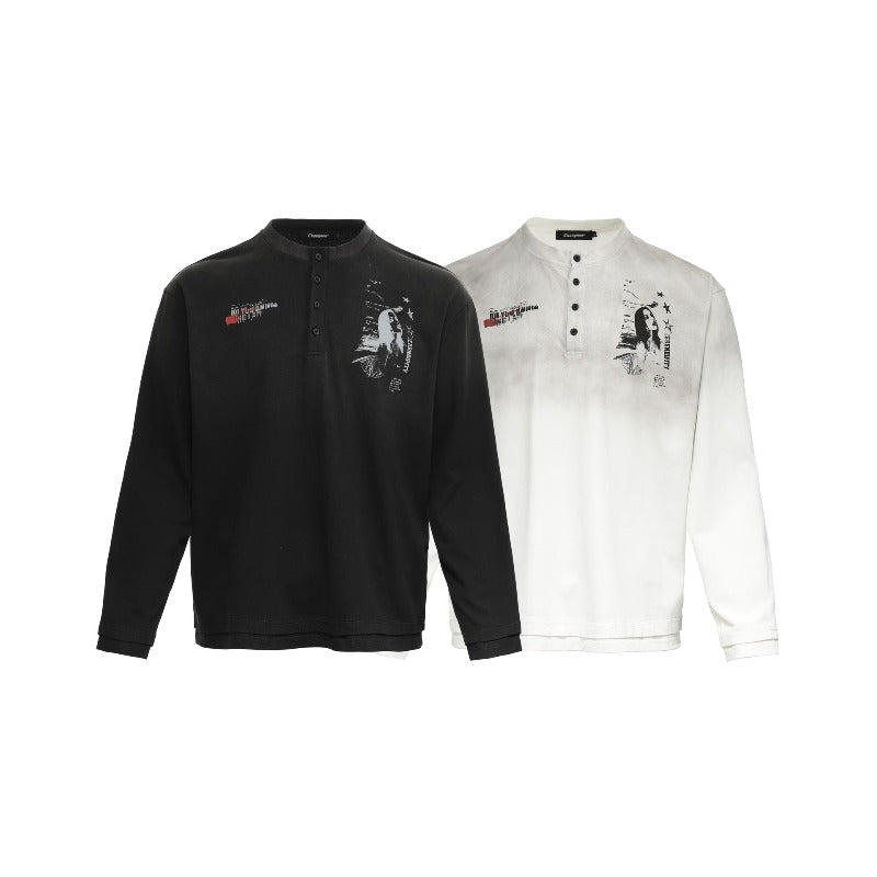 Unisex long-sleeved shirt autumretro
