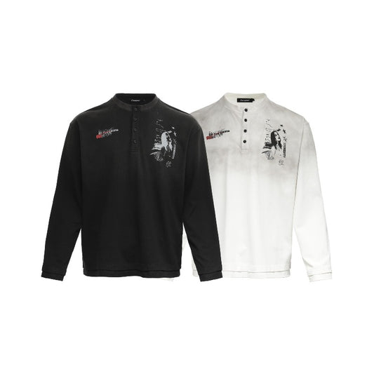 Unisex long-sleeved shirt autumretro