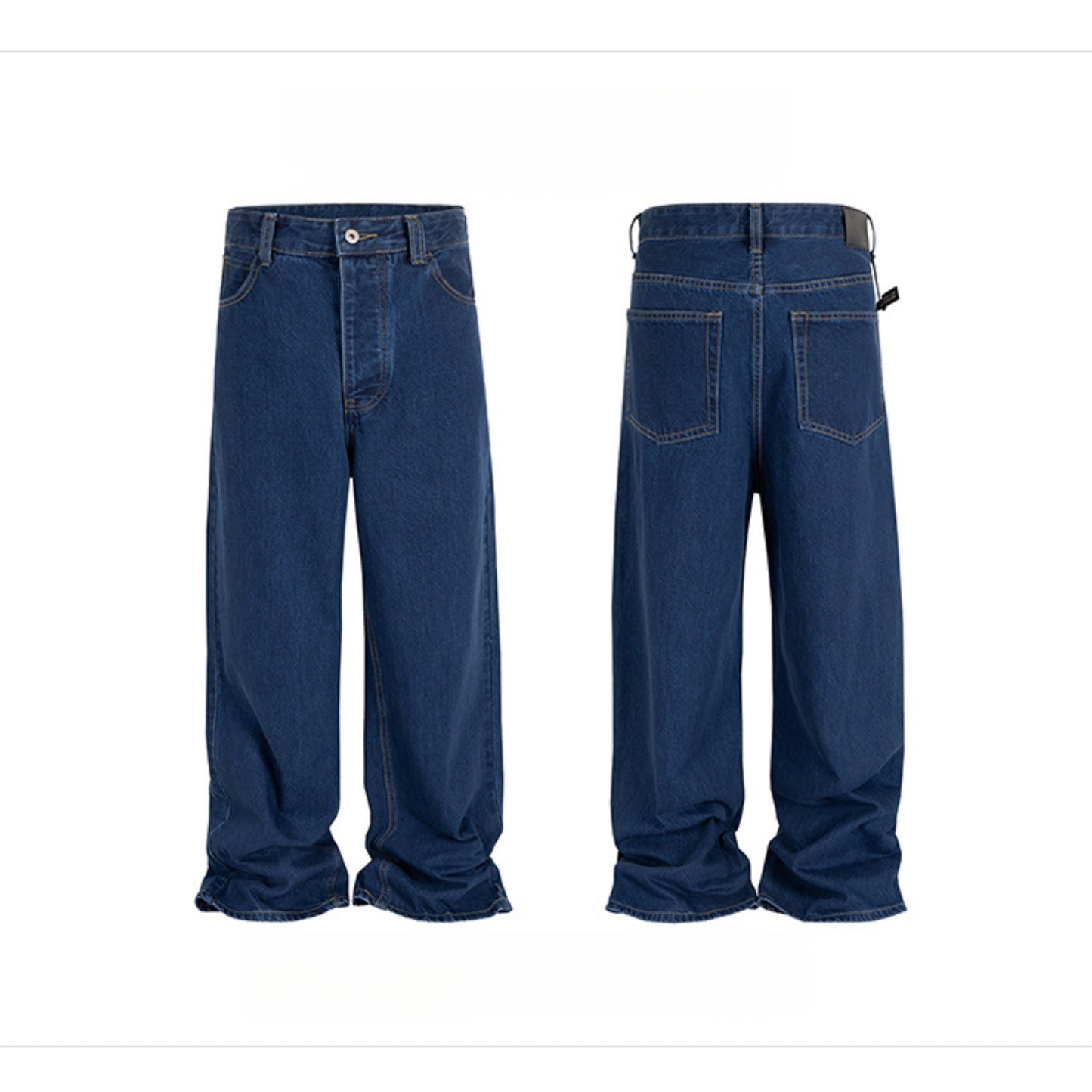 Rock Revival Jeans Dark Blue Jeans Body Straight Pants