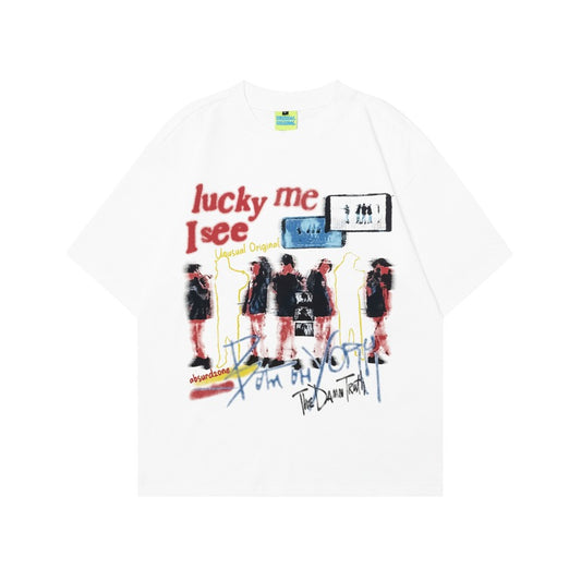 90s West Coast Hip Hop Fashion T-Shirts Spring Summer Short Sleeve T-Shirts
