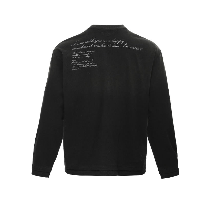 Unisex long-sleeved shirt autumretro