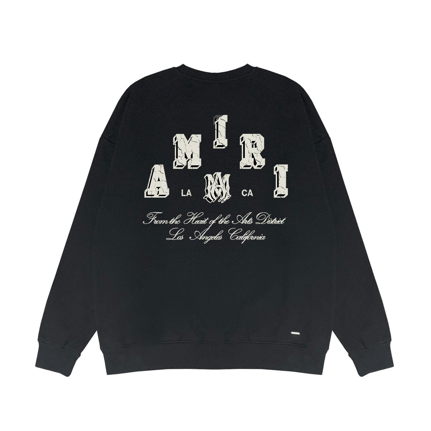 Amiri Sweatshirt Printed Trendy Pure Cotton