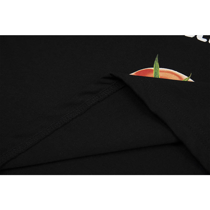Marcas De Streetwear Vintage Tomato Print Couple Short Sleeve T-Shirt