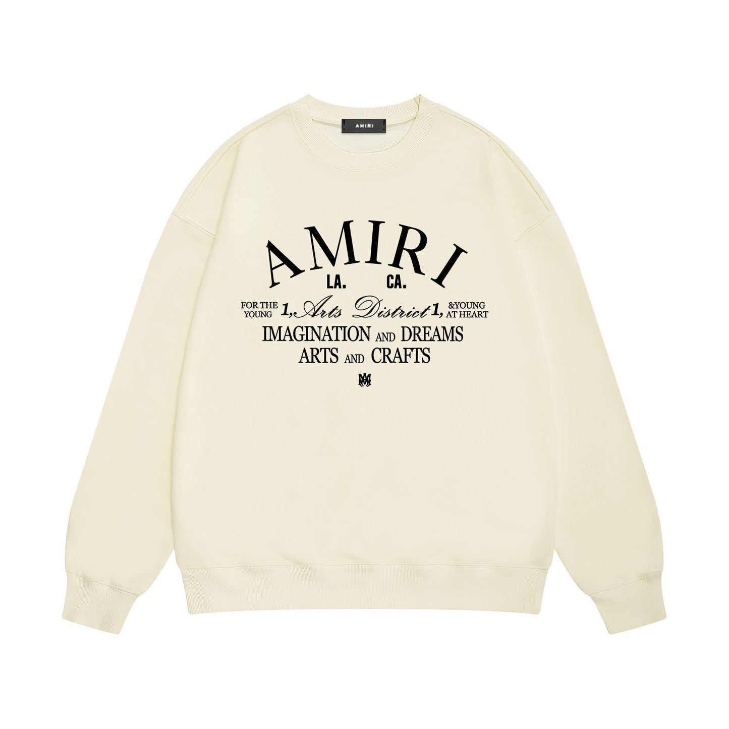 Amiri Sweatshirt Printed Trendy Pure Cotton