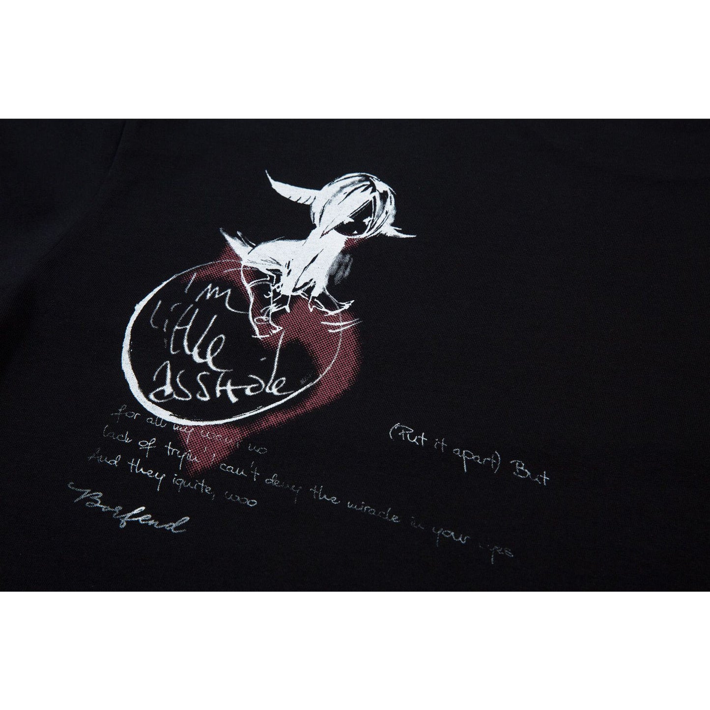Remeras rock nacional summer vintage t-shirt loose graffiti print short sleeve