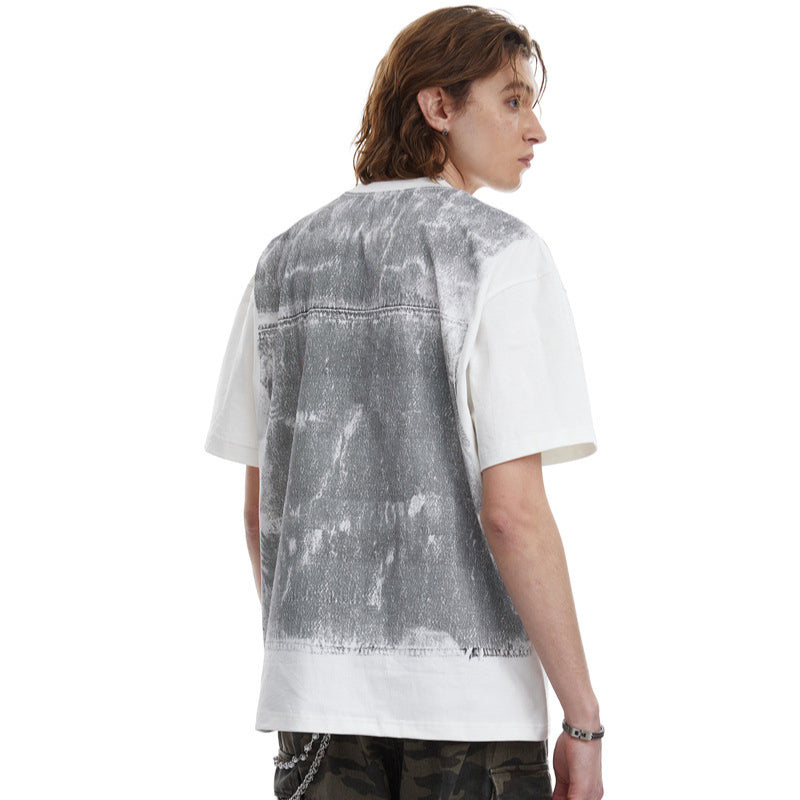 US drip outfits Summer Vintage Casual Loose T-Shirts
