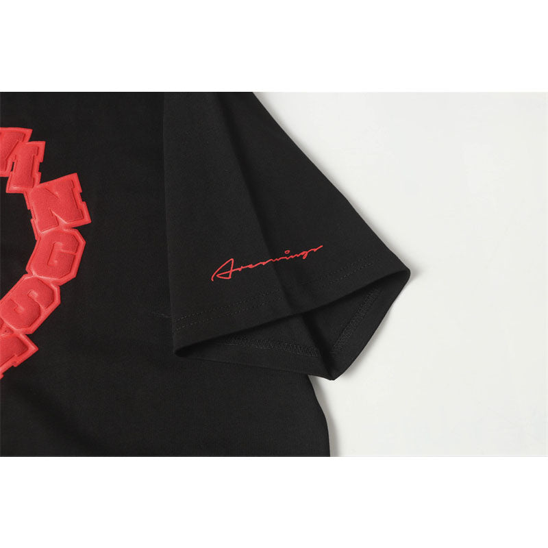 Hip Hop Shirts For Boys Casual Short Sleeve T-Shirt Loose Hip Hop Top