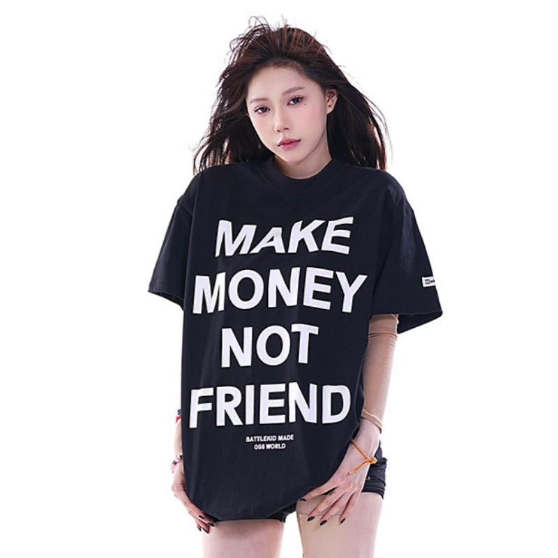 Hip Hop Clothes New York Casual Summer Loose Short Sleeve T-Shirt