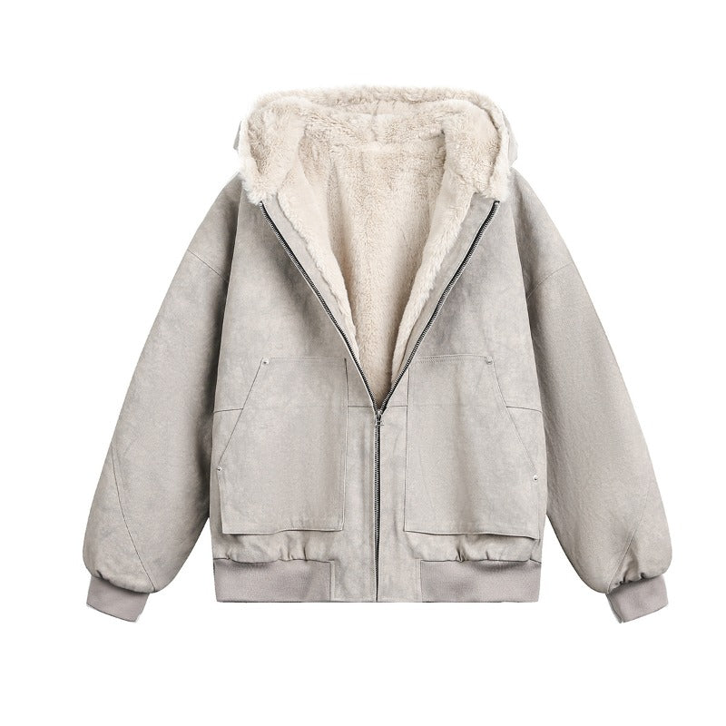 Unisex Down Jacket Winter Padded Cotton Jacket