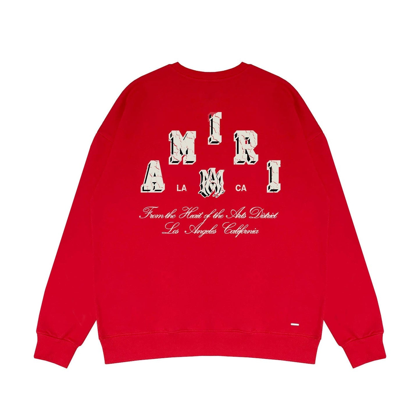 Amiri Sweatshirt Printed Trendy Pure Cotton