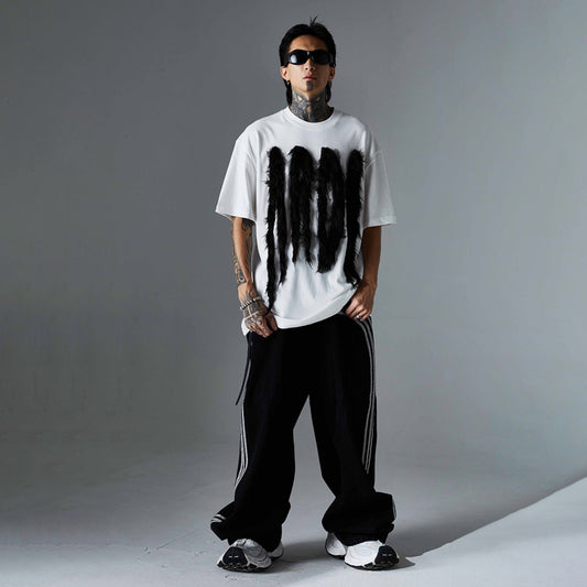 Hip hop clothing new york summer vintage hip hop t-shirt short sleeves