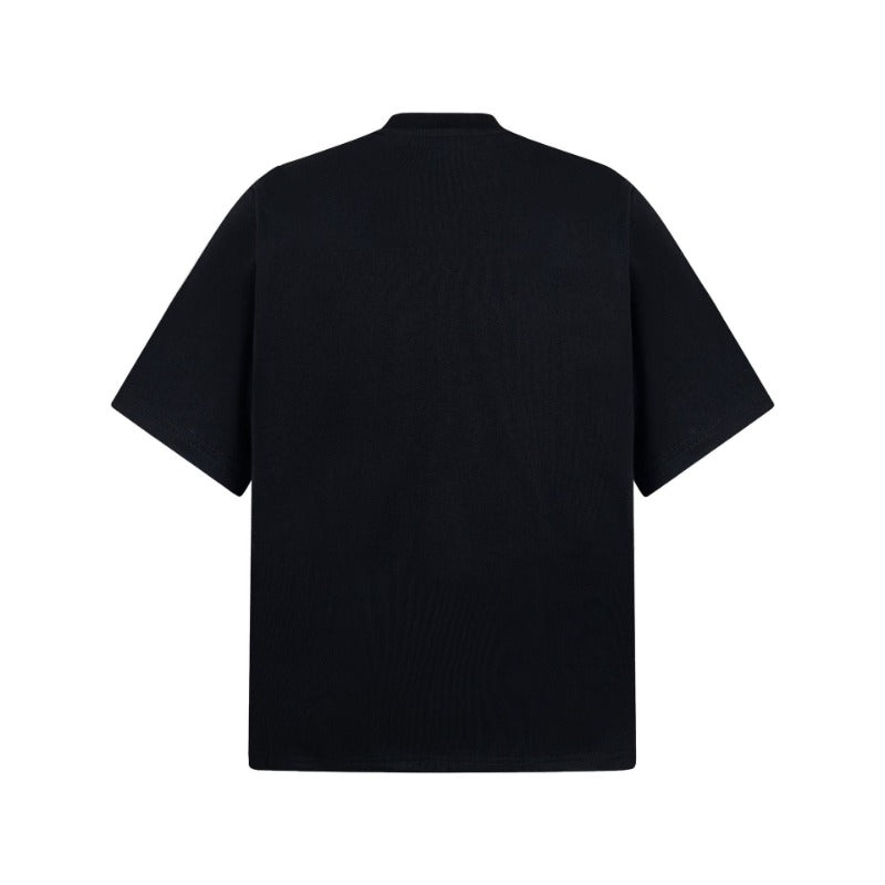 Hip hop shirt summer vintage embroidered t-shirt short sleeve