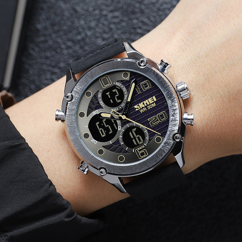 Analog-Digital Watch Waterproof Sports Electronic Watch