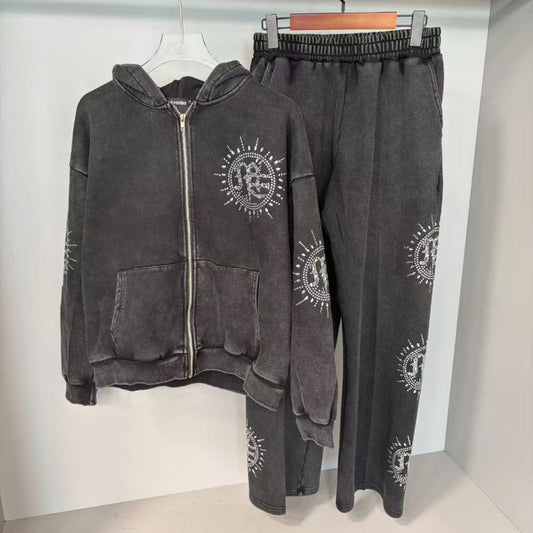 Mixed Emotion Hoodie & Sweatpants 2 piece set
