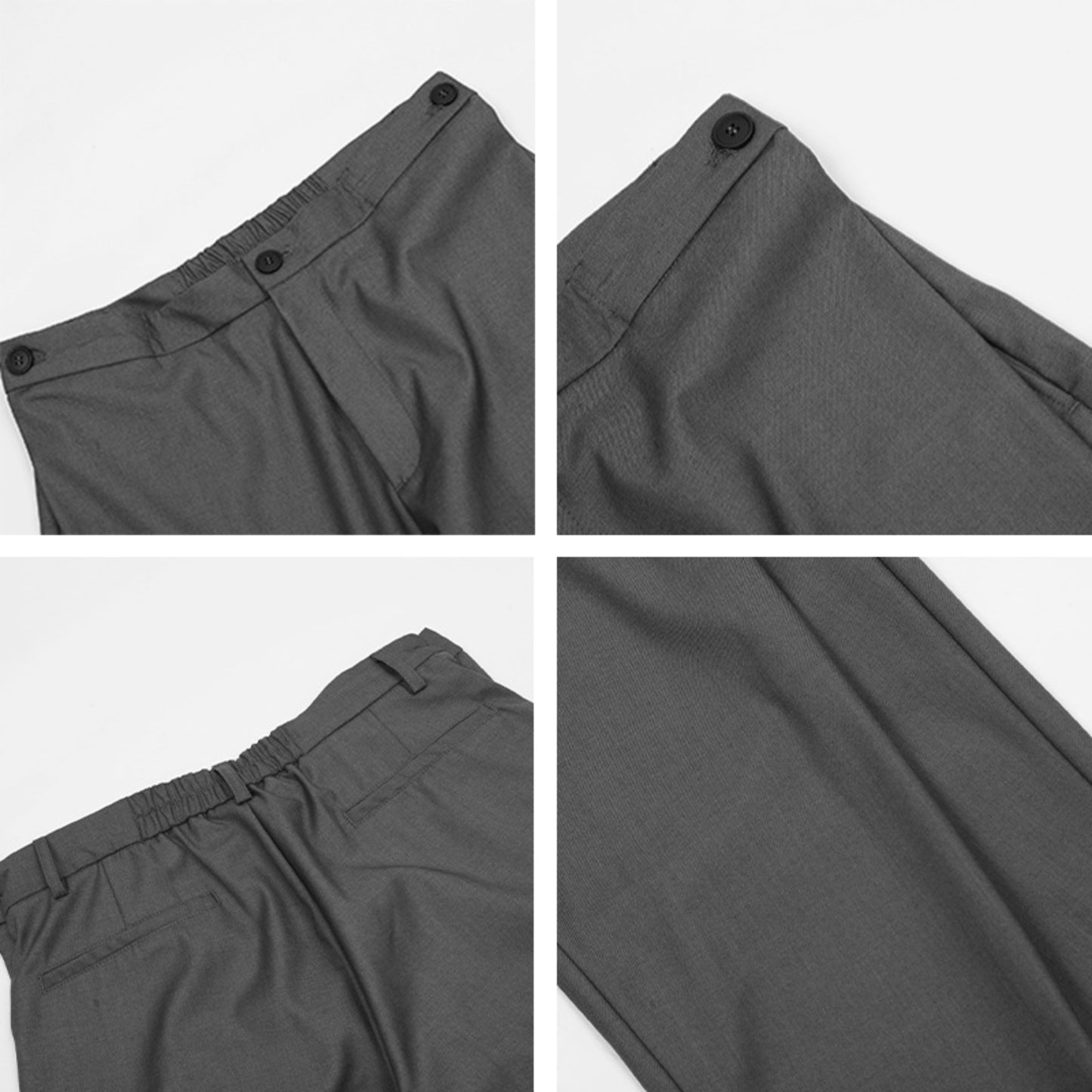 Hip Hop Pants For Boys Vintage Wide Leg Straight Loose Casual Pants