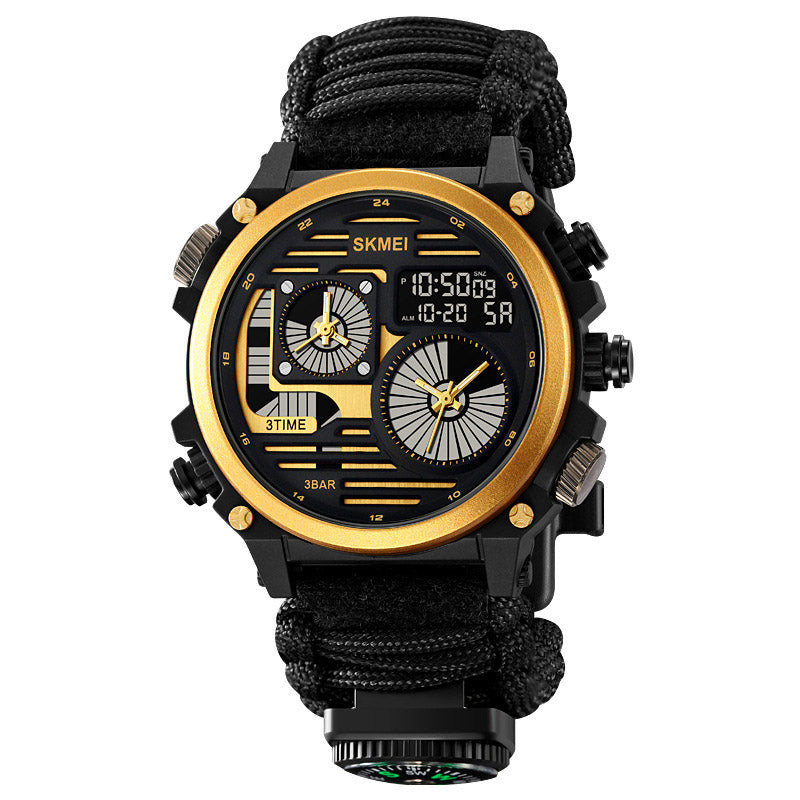 Analog-Digital Watch Outdoor Sports Waterproof Electronic Watch