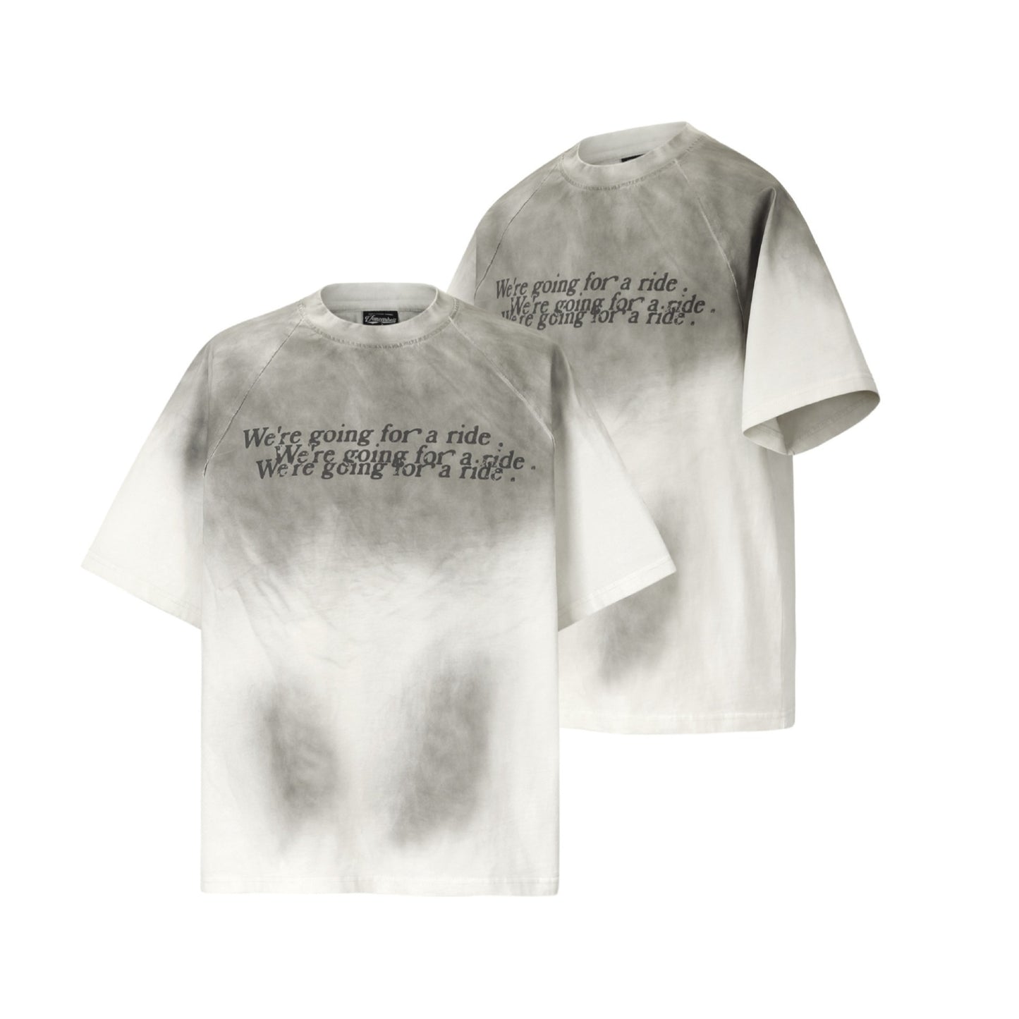 Unisex T-shirts Summer Letter Design Men's Loose Short Sleeve T-Shirt