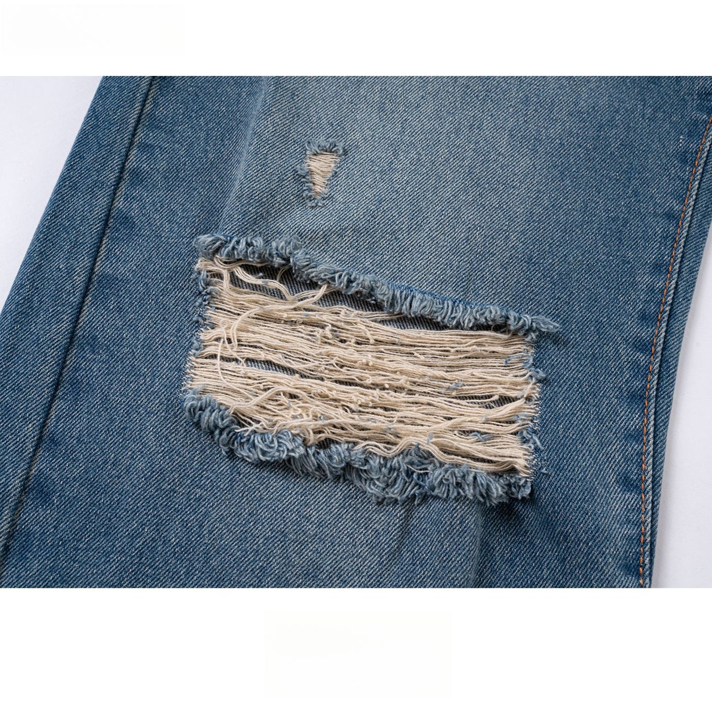 Rock Revival Jeans Trousers Ripped Straight Jeans