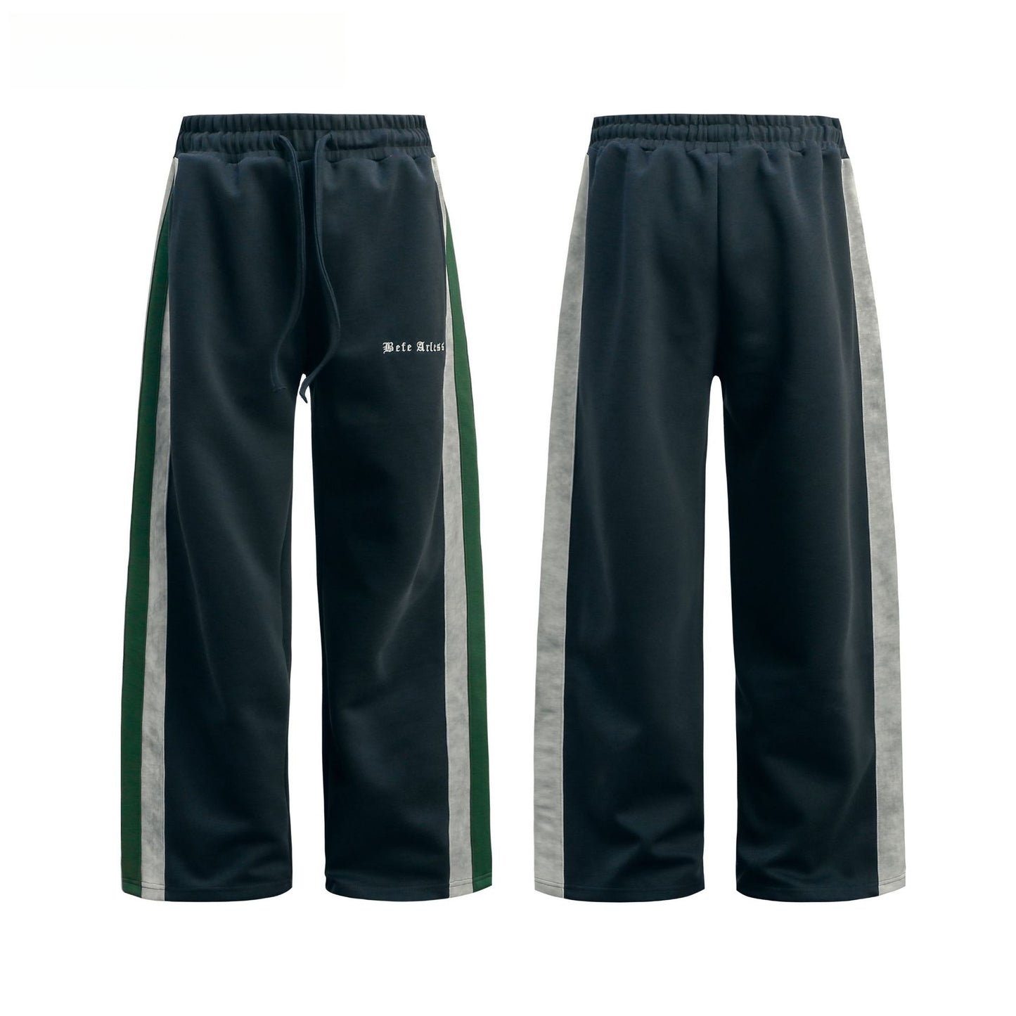 Hip Hop Pants For Boys Vintage Sweatpants Loose Wide Leg Straight Casual Pants