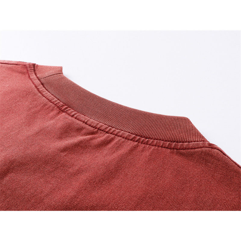 Casual Street Wear Vintage Vintage Short Sleeve T-Shirt