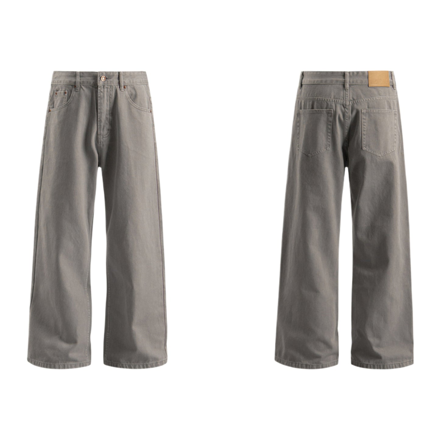 Hip Hop Pants For Boys Vintage Washing Old Loose Straight Casual Pants