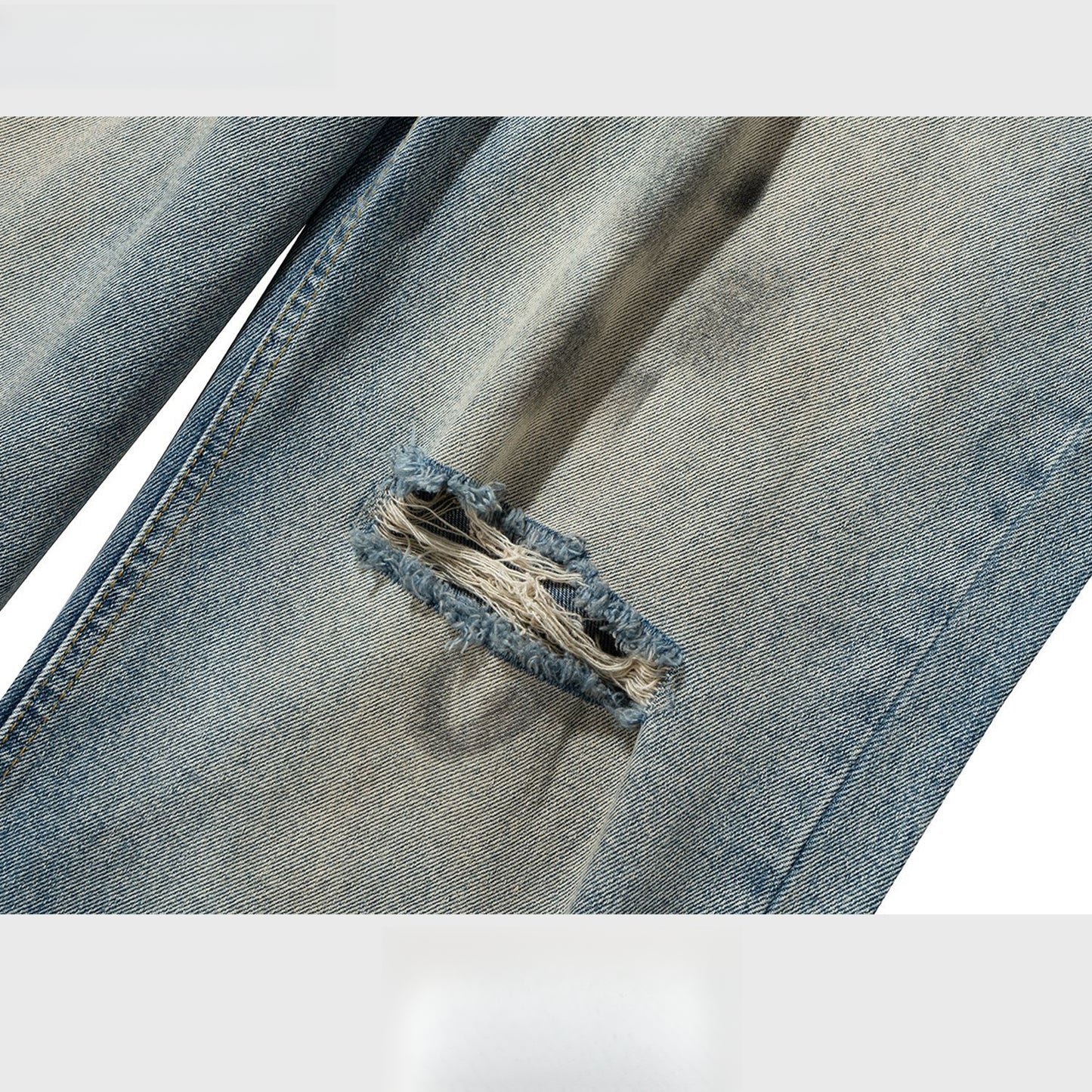 Rock Revival Jeans Straight Pants Ripped Jeans