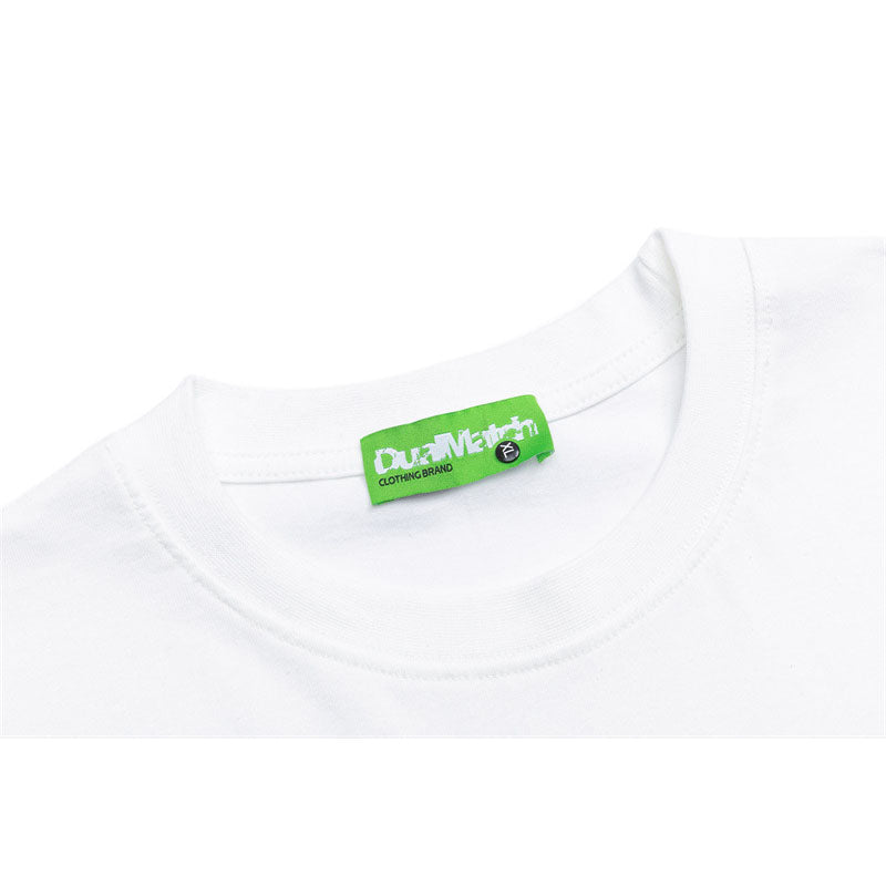 Hip Hop Shirts For Boys Alphabet Print Short Sleeve T-Shirt Vintage