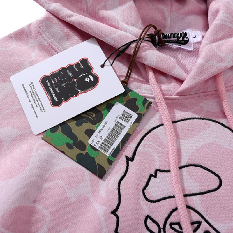 Ape Hoodie Autumn Camouflage Hooded Pullover Sweater