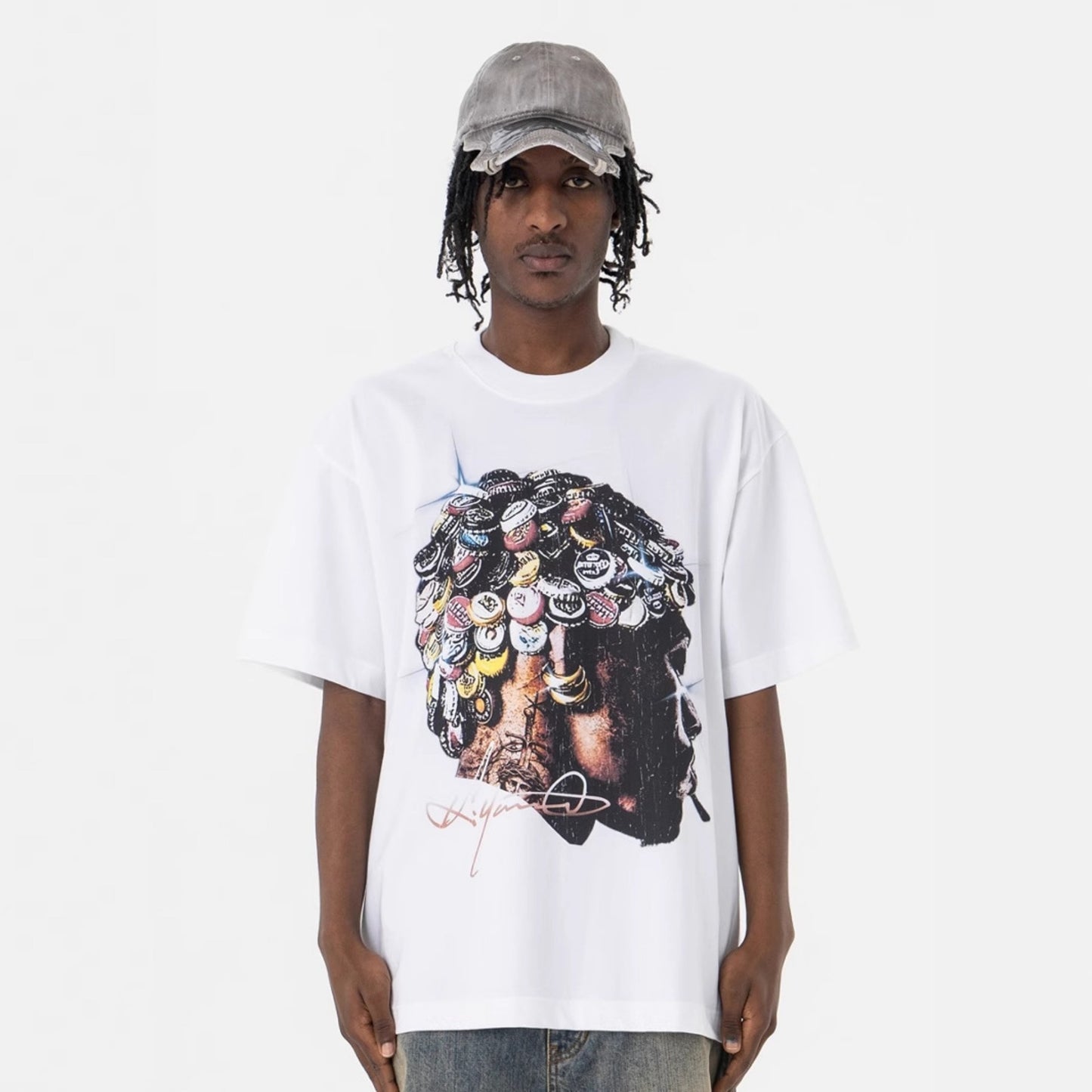 Vic Streetwear Casual Short Sleeve T-Shirt