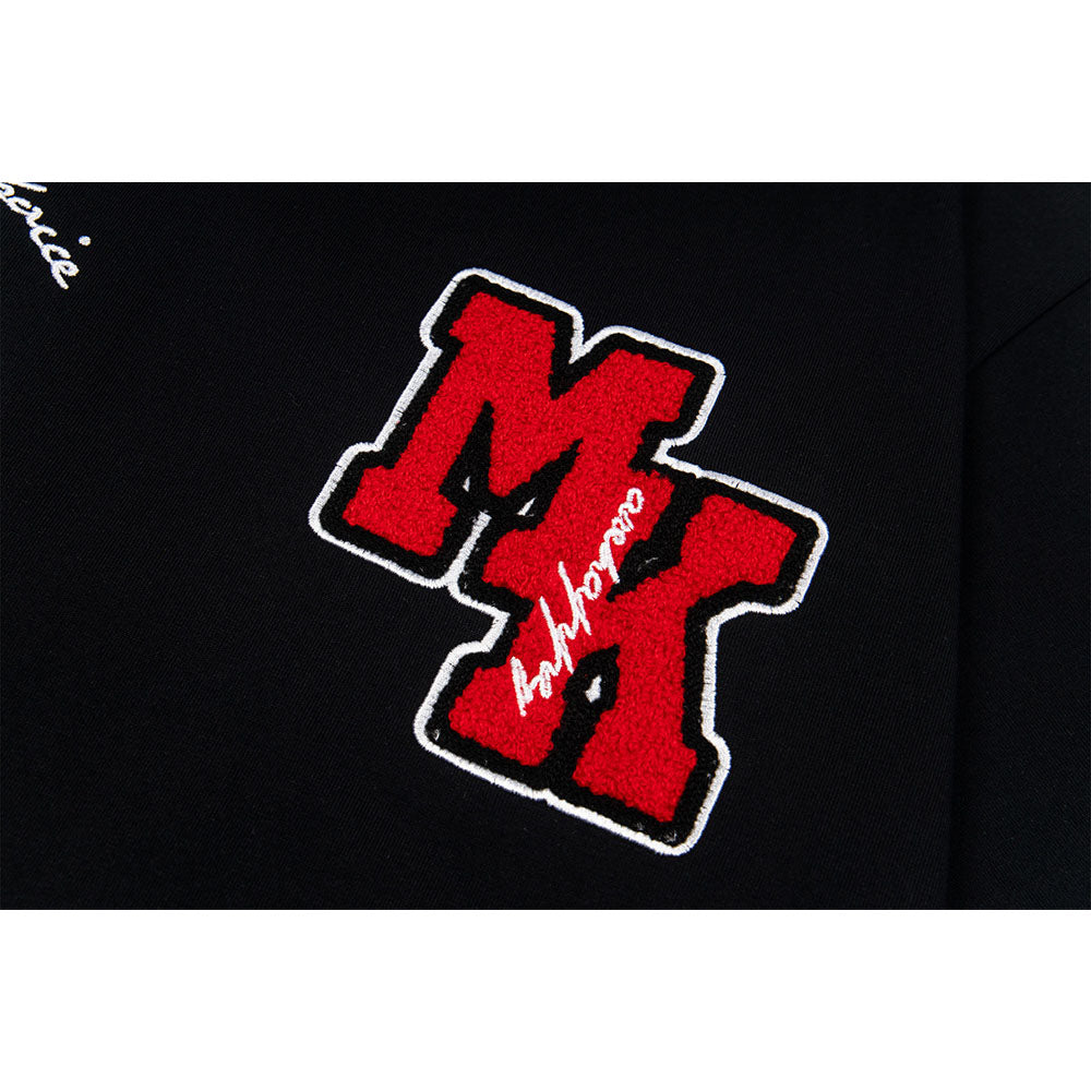 Hip Hop Clothes New York Vintage Cute Lamb Embroidered Short Sleeve T-Shirt Summer Oversize Casual Top