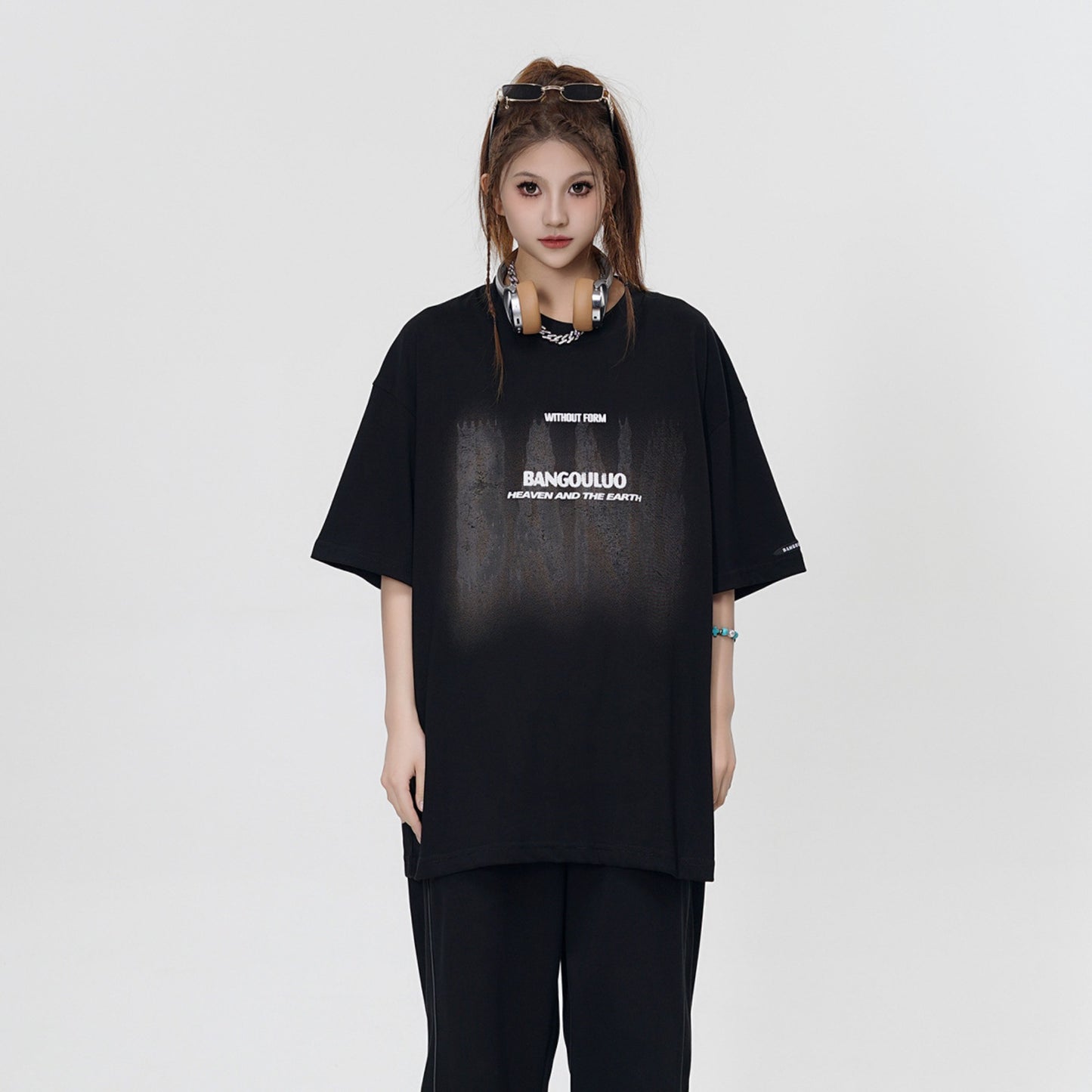 Hip hop clothing new york summer short sleeve vintage t-shirt