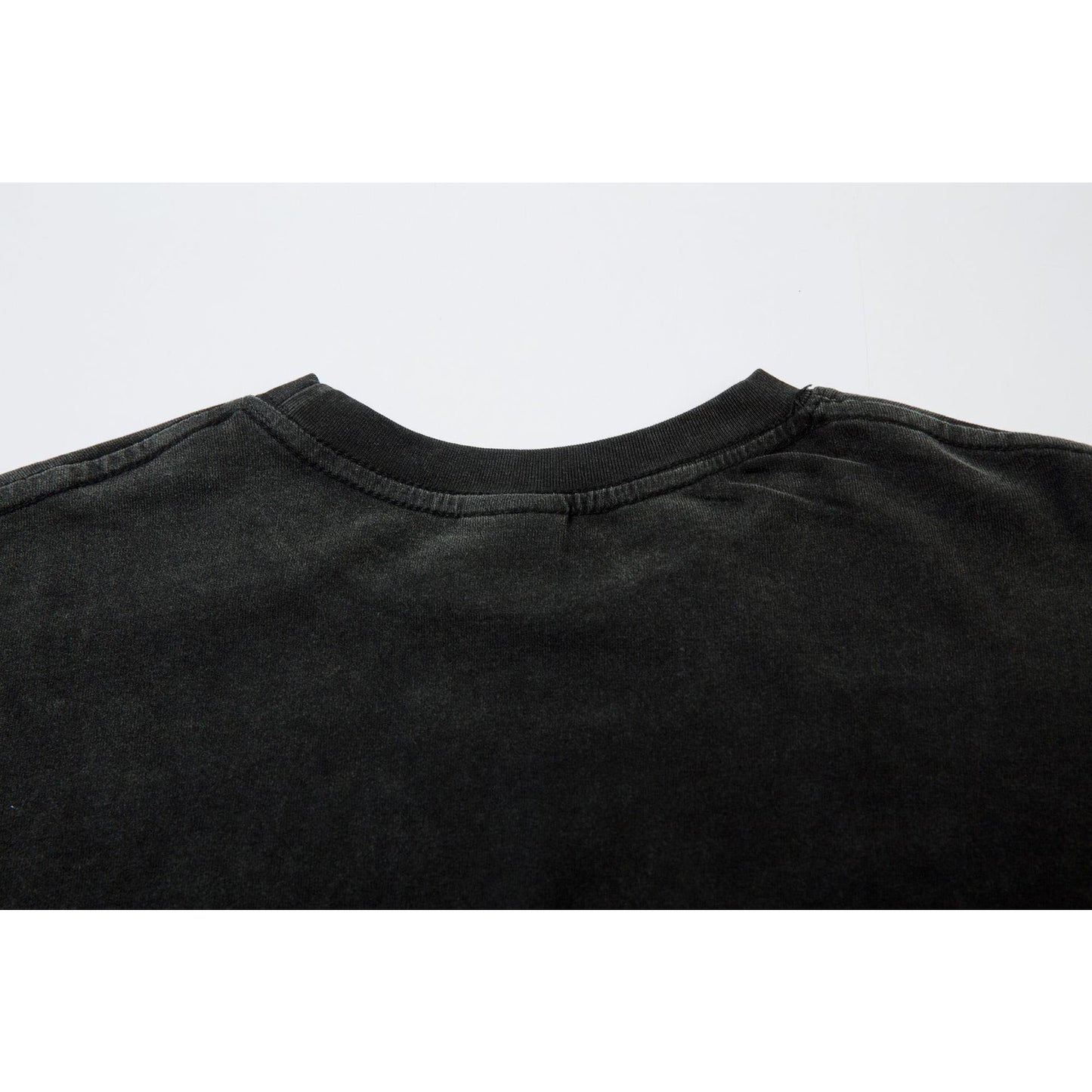 Hustle vintage flame print long sleeve t-shirt