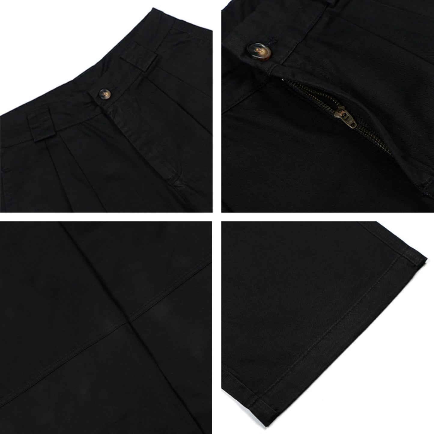 Hip Hop Pants For Boys Vintage Straight Wide Leg Overalls Loose Casual Pants