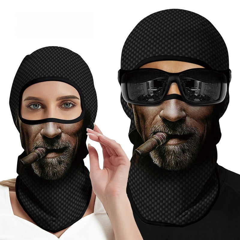 Cycling Windproof Hood Face Protection Men's and Women's