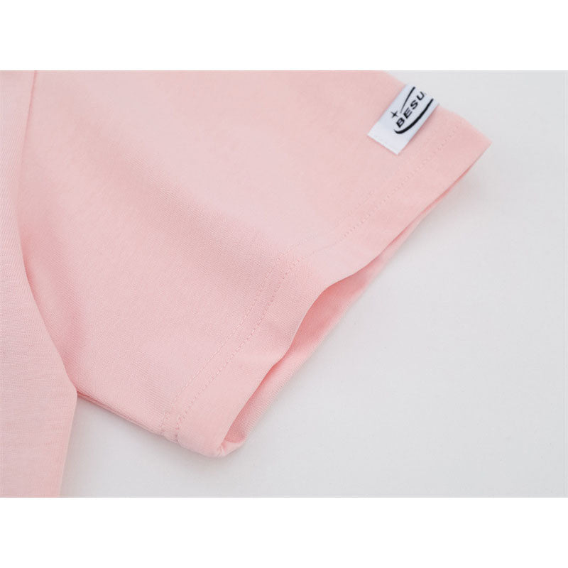 Camisetas streetwear Summer Vintage Casual Loose Short Sleeve T-Shirt
