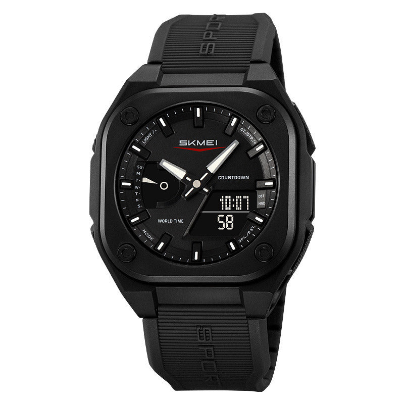 Analog-Digital Watch Outbound Luminous Waterproof Electronic Watch