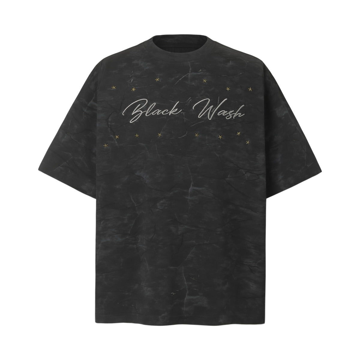 Hip hop shirt summer retro washed old short sleeve T-shirt